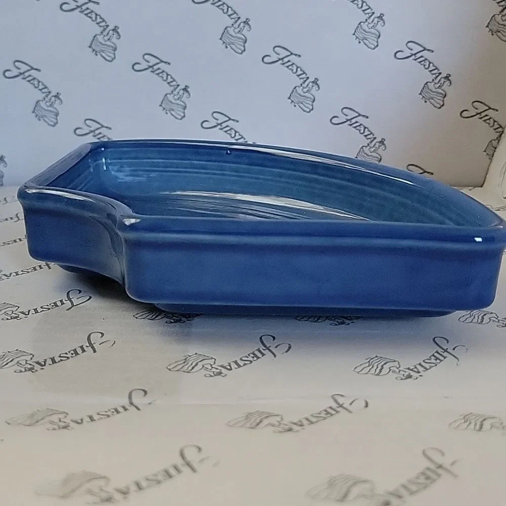 Fiestaware Fiesta OMNI SERVING TRAY Bowl Dish Ceramic Container Lapis Blue